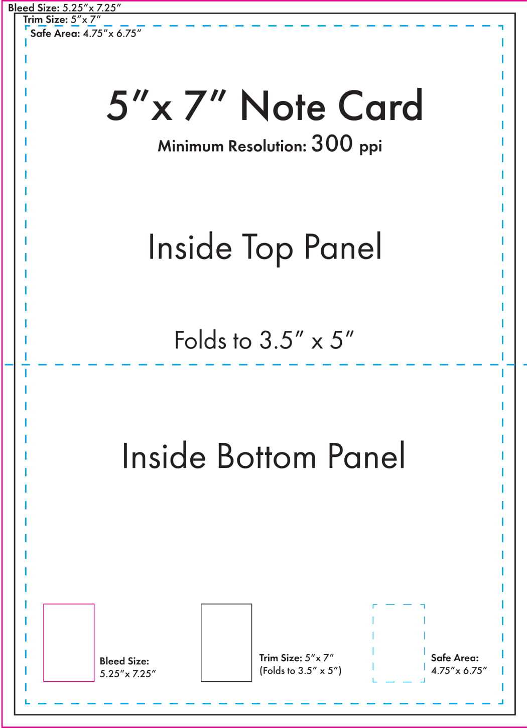 5" X 7" Note Card Template – U.s. Press Pertaining To 3 By 5 Index Card Template