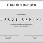 50 Free Creative Blank Certificate Templates In Psd Intended For Class Completion Certificate Template