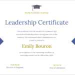 50 Free Creative Blank Certificate Templates In Psd Pertaining To Leadership Award Certificate Template