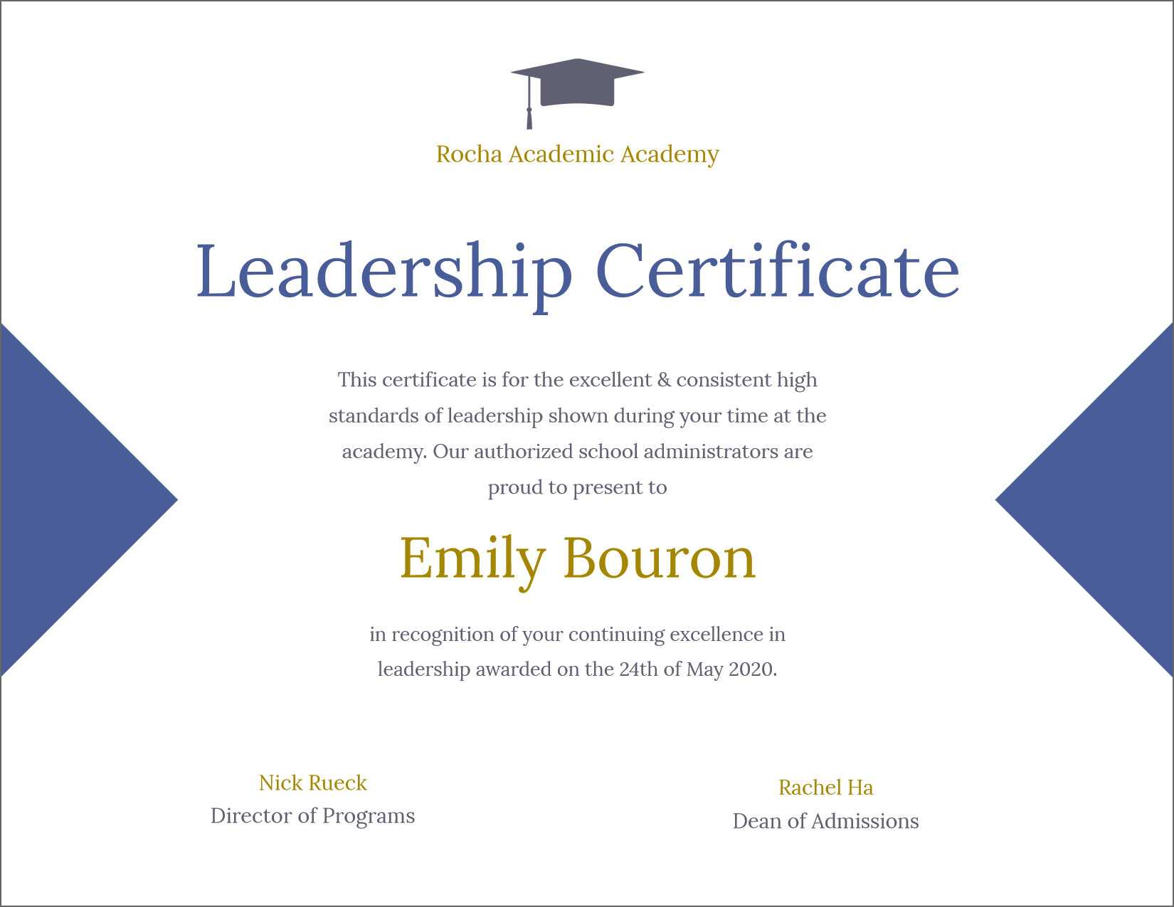 50 Free Creative Blank Certificate Templates In Psd Pertaining To Leadership Award Certificate Template