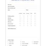 50 Printable Comment Card & Feedback Form Templates ᐅ For Customer Information Card Template