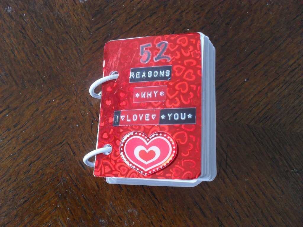 52 Reasons Why I Love You* | Tasteful Space In 52 Reasons Why I Love You Cards Templates