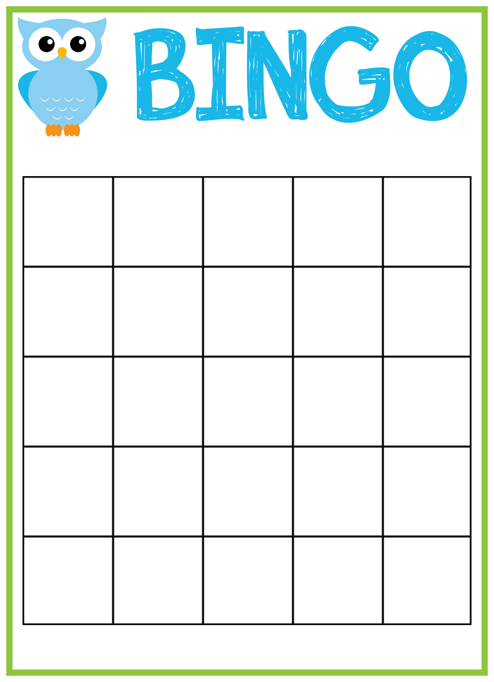 6 Best Images Of Free Printable Bingo Template – Free Inside Bingo Card Template Word