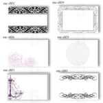 6 Best Images Of Free Printable Wedding Place Cards – Free With Regard To Fold Over Place Card Template