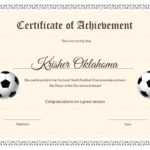 62A11 Soccer Award Certificates | Wiring Library In Soccer Award Certificate Template