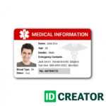 64 Creative Hospital Id Card Template Free Download Maker Pertaining To Hospital Id Card Template