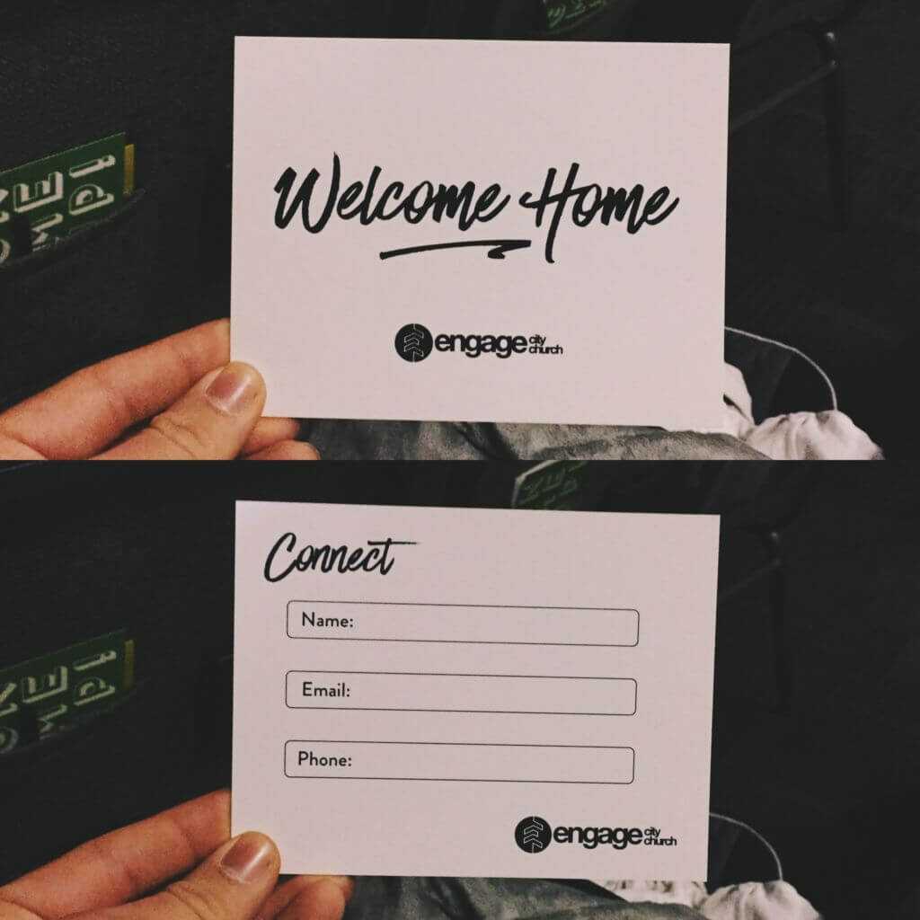 7 Perfect Church Connection Card Examples – Pro Church Tools For Church Visitor Card Template