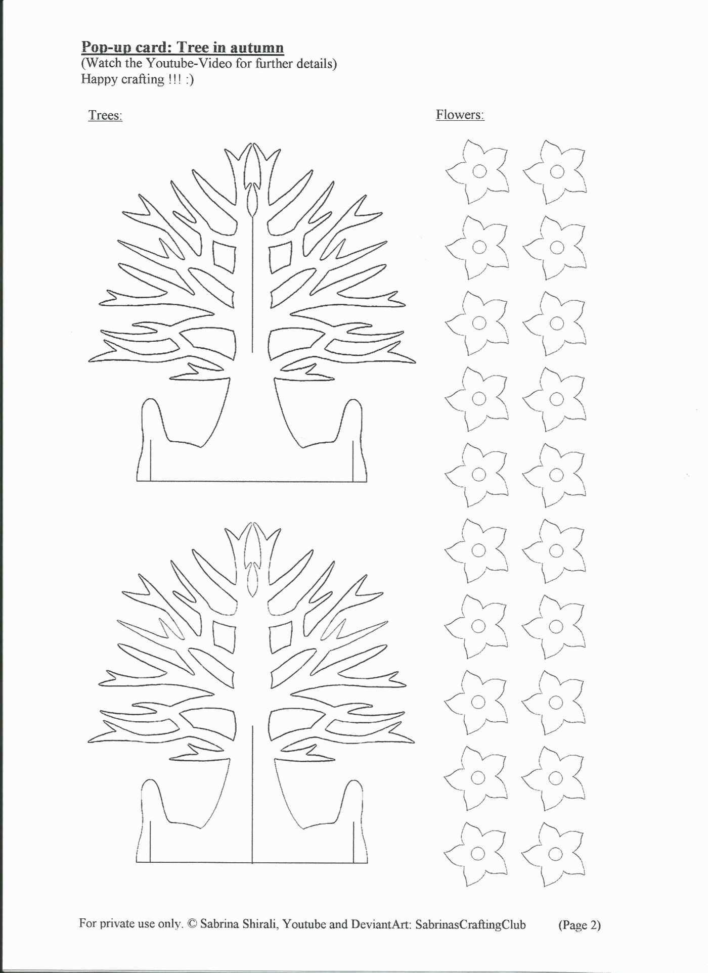 72 Free Printable Pop Up Card Templates Tree For Freepop Intended For Pop Up Tree Card Template