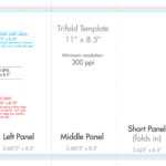 8.5&quot; X 11&quot; Tri Fold Brochure Template - U.s. Press inside 8.5 X11 Brochure Template