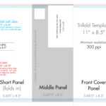 8.5" X 11" Tri Fold Brochure Template – U.s. Press Within Brochure Folding Templates