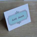 8 Free Wedding Place Card Templates Throughout Paper Source Templates Place Cards