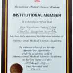 8+ Medical Membership Certificate Templates – Pdf | Free Throughout New Member Certificate Template