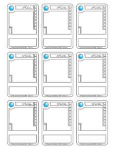 81 Creative Blank Game Card Template For Word For Free For in Playing Card Template Word
