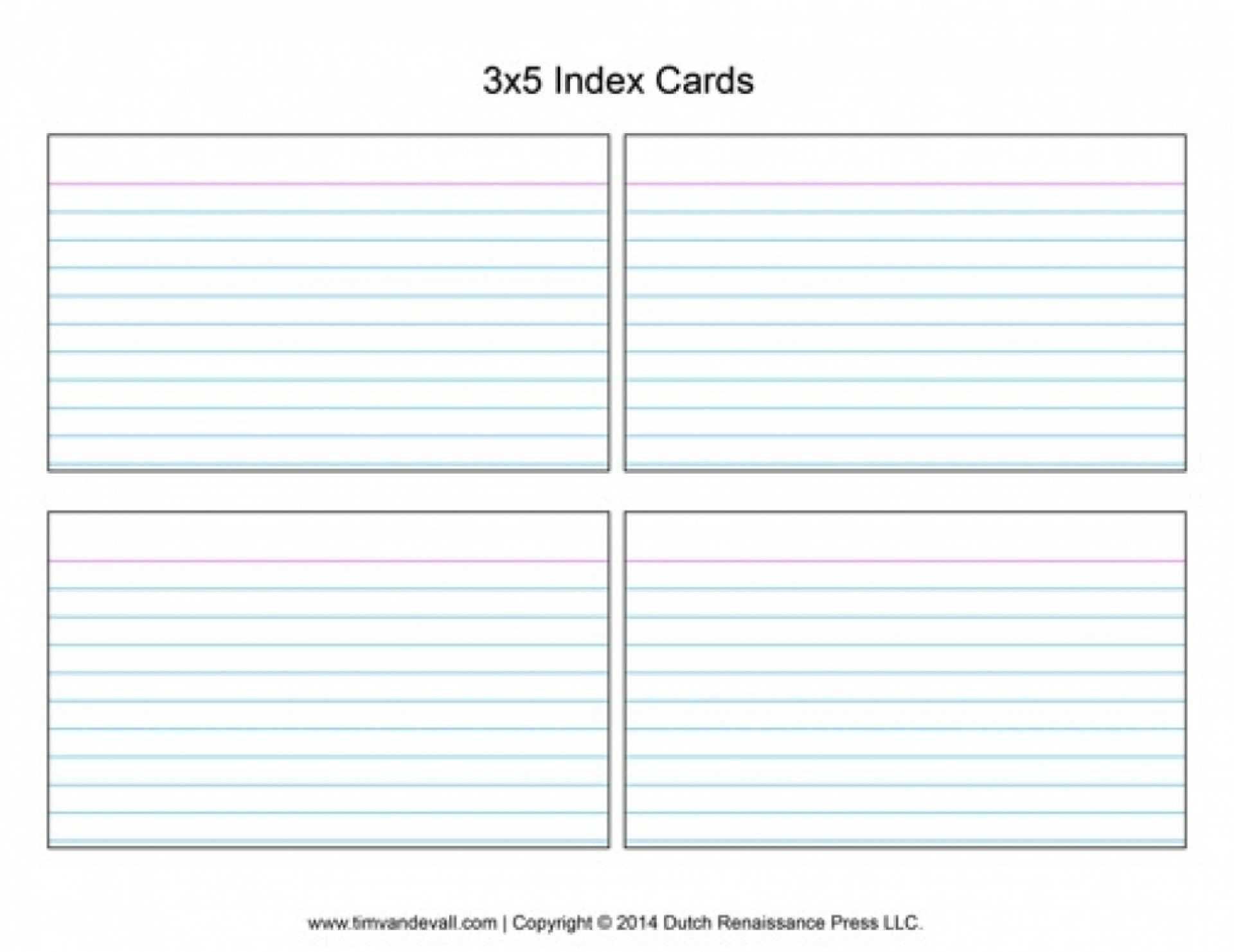 83 Creative Index Card 3X5 Template Microsoft Word Photo In 3X5 Blank Index Card Template