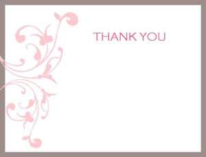 84 Free Printable Thank You Note Card Template Free Download throughout Thank You Note Card Template