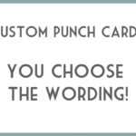 9 Best Images Of Printable Punch Cards – Free Printable Intended For Free Printable Punch Card Template