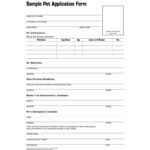 9+ Puppy Application Form Templates – Pdf, Doc | Free With Regard To Dog Grooming Record Card Template