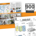 900 Place / 6-Panel Brochurevictor Suarez On Dribbble with regard to 6 Panel Brochure Template