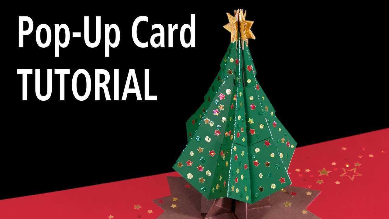 91 The Best Pop Up Card Templates Christmas Tree Formating In Pop Up Tree Card Template