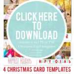 94 Customize Our Free Christmas Card Templates Photoshop Throughout Christmas Photo Card Templates Photoshop