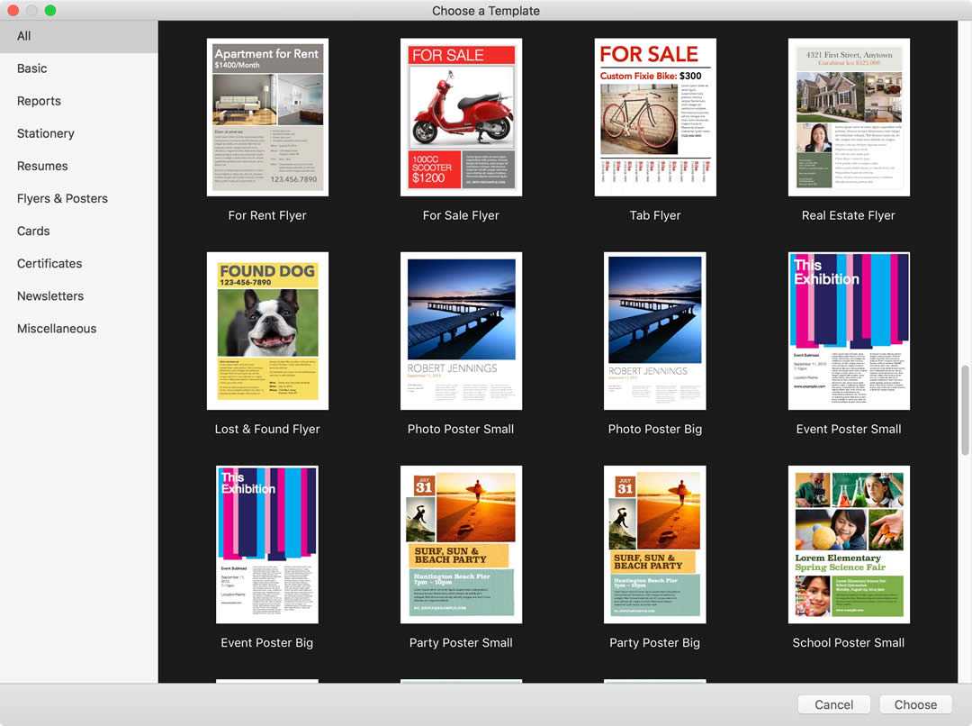 A Few Words On Mac Pages And Templates | Tera Talks Regarding Mac Brochure Templates