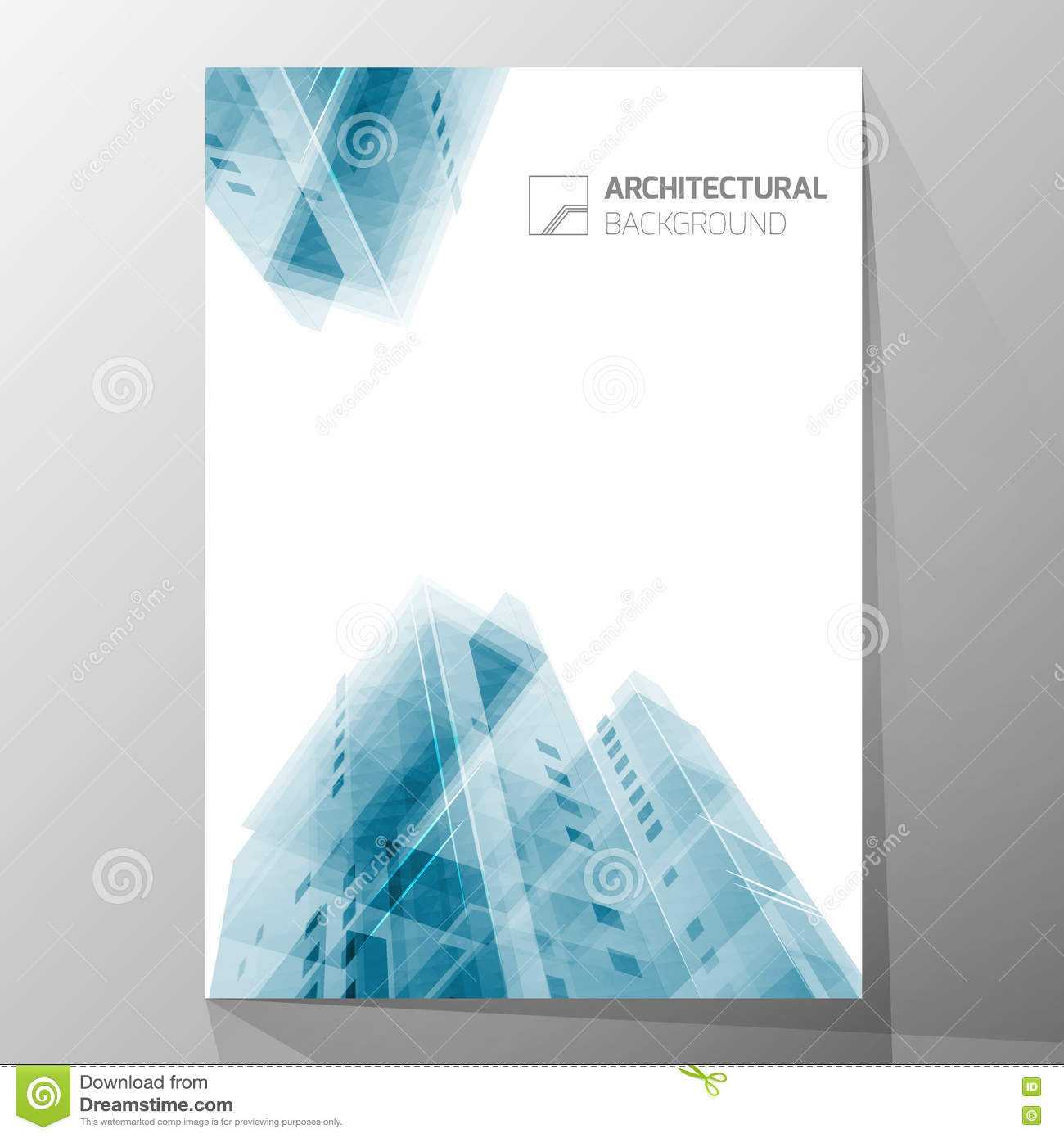 Abstract Architecture Background, Layout Brochure Template Throughout Architecture Brochure Templates Free Download