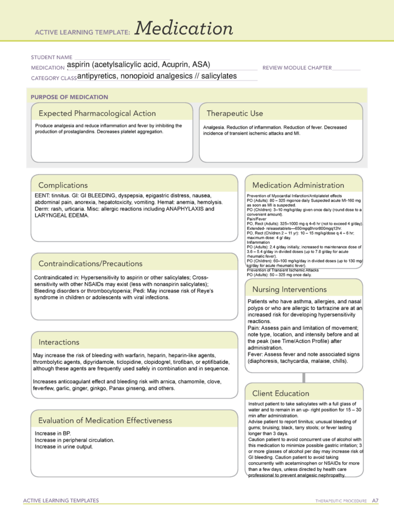 active-learning-template-medication-2-studocu-in-pharmacology-drug-card-template-best