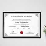 Adoption Birth Certificate Template In Birth Certificate Templates For Word
