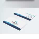 Advertising Company Business Card Material Download for Advertising Card Template