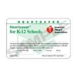 Aha Heartsaver® For K 12 Schools Course Completion Cards – 24 Pack  Worldpoint® Inside Cpr Card Template