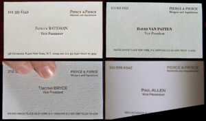 All The Business Cards From American Psycho And There's A inside Paul Allen Business Card Template