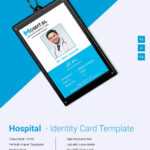 Amazing Hospital Identity Card Template Download | Free Pertaining To Id Card Design Template Psd Free Download