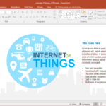Animated Internet Of Things Template For Powerpoint For What Is Template In Powerpoint