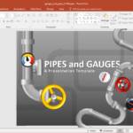 Animated Pipes Powerpoint Template Within Powerpoint Presentation Animation Templates