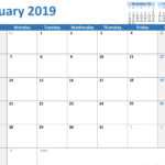Any Year Custom Calendar For Microsoft Powerpoint Calendar Template