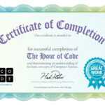 Anybody Can Learn | Code Throughout Dance Certificate Template