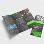 Awesome Business Tri Fold Brochure Design Template – 99Effects With Regard To Pop Up Brochure Template