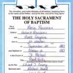 B6D4E Certificate Of Baptism Template | Wiring Resources Intended For Baby Christening Certificate Template