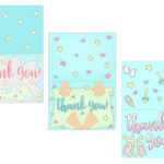 Baby Shower Thank You Cards Free Printable With Thank You Card Template For Baby Shower