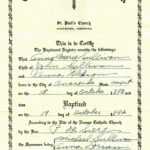 Baptism Certificate Template inside Roman Catholic Baptism Certificate Template
