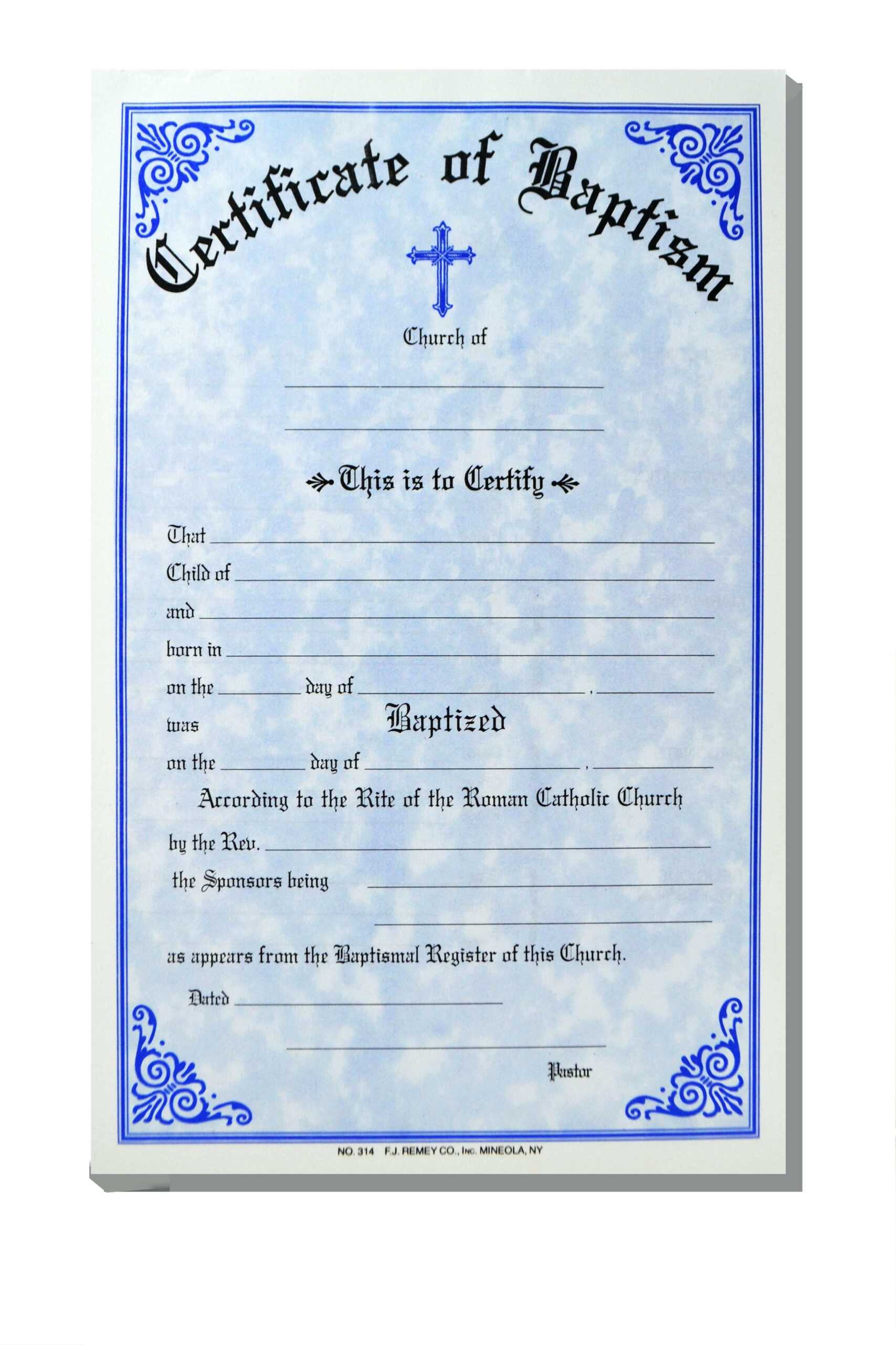 Baptism Certificate Template Word – Heartwork With Regard To Baby Christening Certificate Template