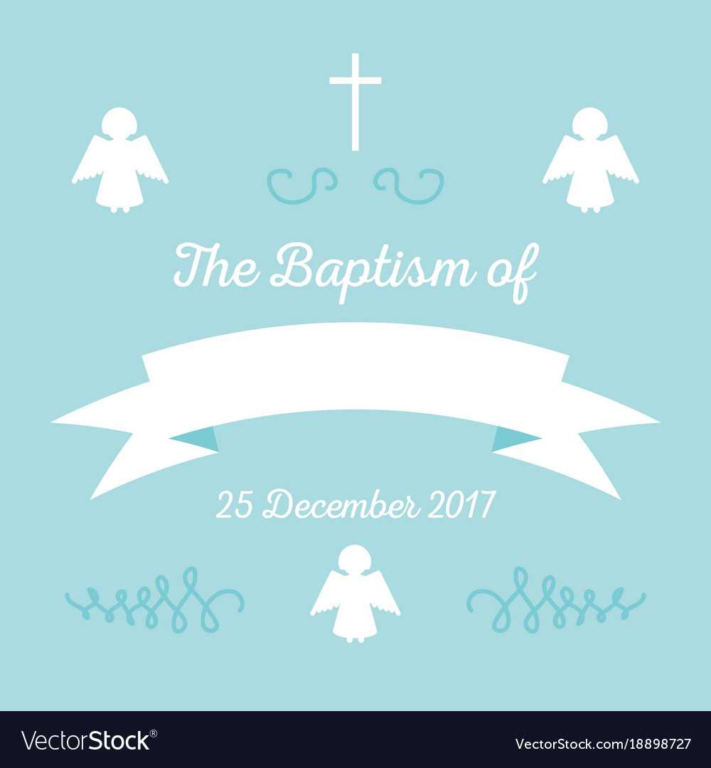 Baptism Invitation Template Pertaining To Free Christening Invitation Cards Templates