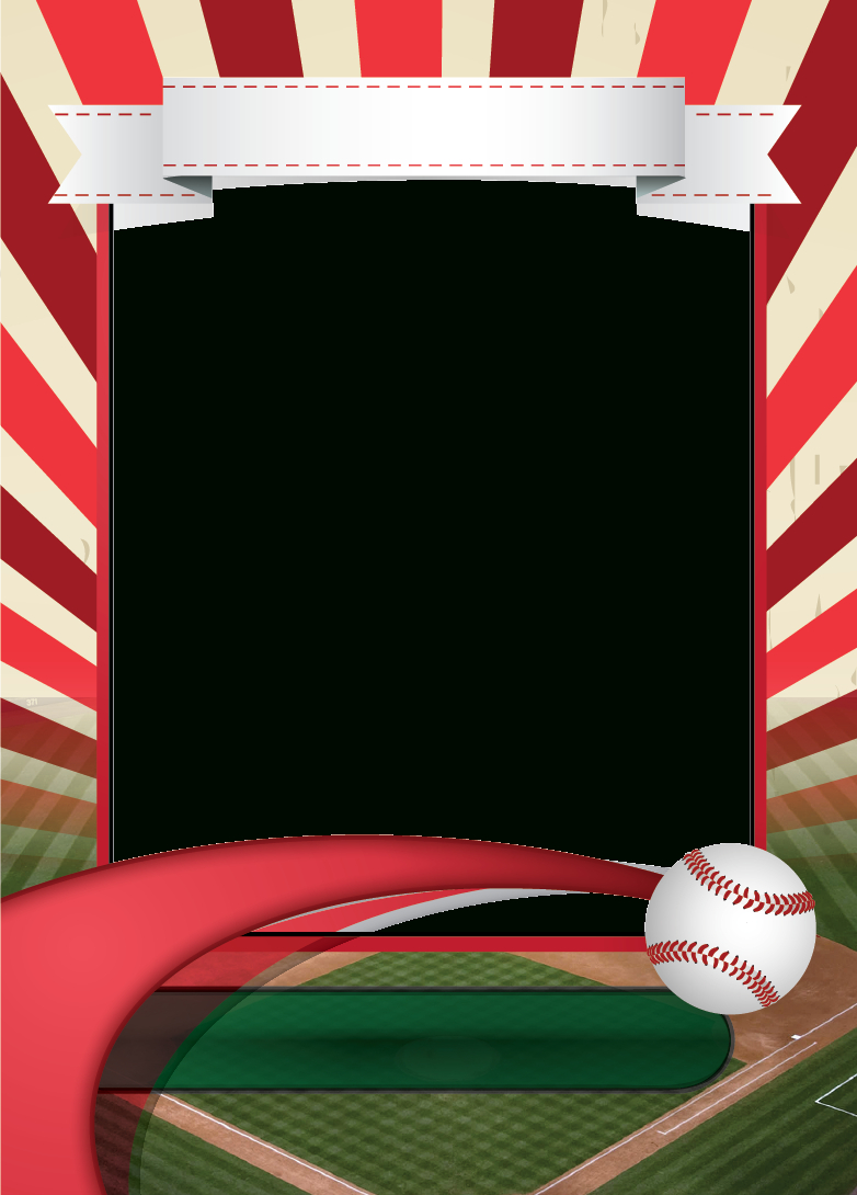 Baseball Card Transparent & Png Clipart Free Download – Ywd Within Baseball Card Template Psd