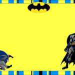 Batman Free Printable Invitations. – Oh My Fiesta! In English Pertaining To Batman Birthday Card Template
