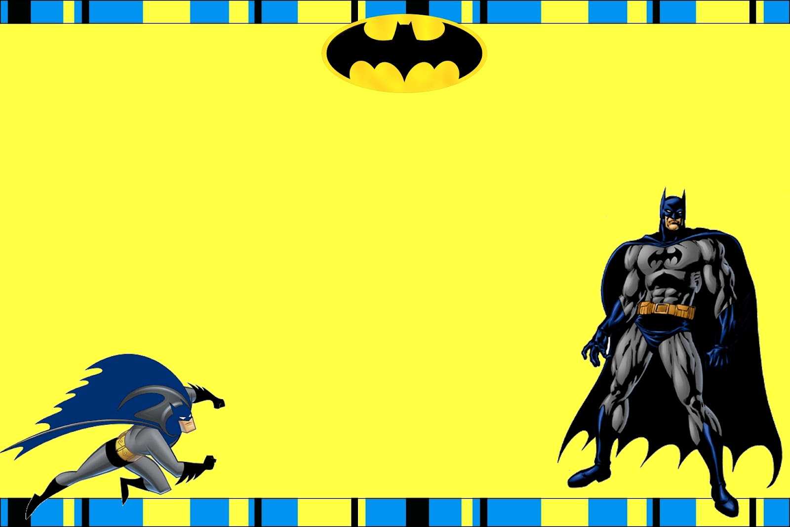 Batman Free Printable Invitations. – Oh My Fiesta! In English Pertaining To Batman Birthday Card Template
