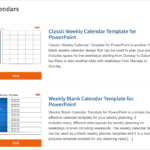 Best Free Powerpoint Calendar Templates On The Internet With Microsoft Powerpoint Calendar Template