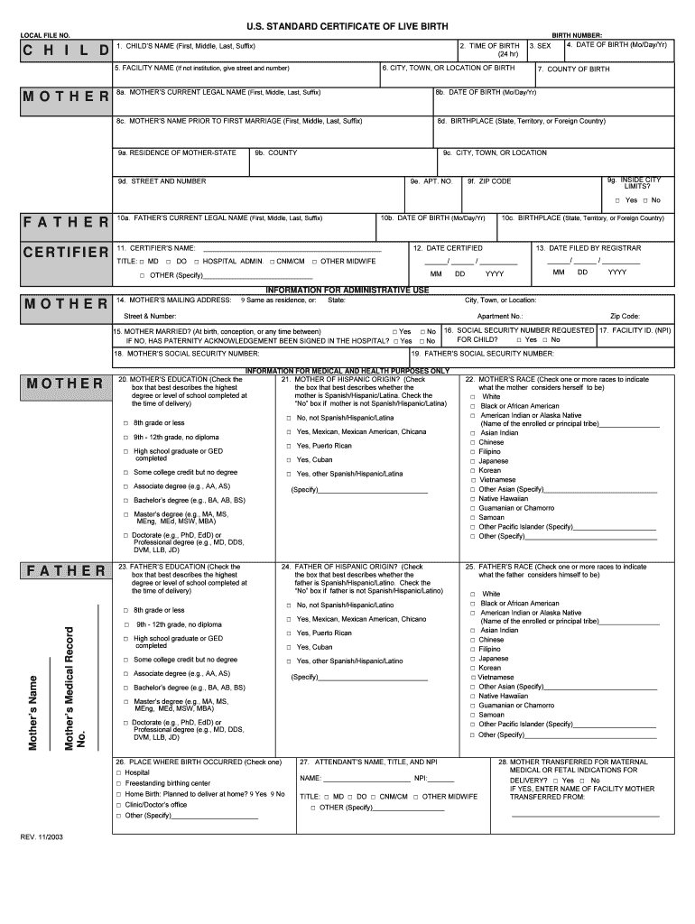 Birth Certificate Maker – Fill Online, Printable, Fillable Inside Fake Birth Certificate Template