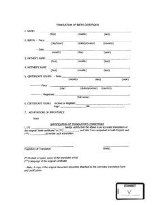 Birth Certificate Template - Fill Online, Printable throughout Birth Certificate Fake Template