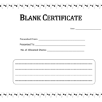 Blank Certificate Templates To Print | Activity Shelter Throughout Girl Birth Certificate Template