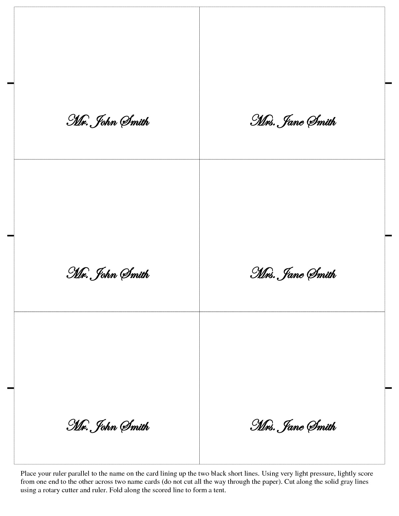 Blank Place Cards Luxmove Pro Card Template Free Download With Regard To Table Name Cards Template Free